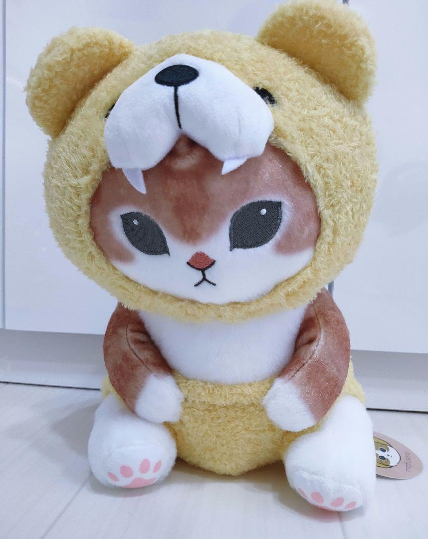 mofusand くまにゃん mofusand展 テディベアにゃん ぬいぐるみS(ブラウン) | mofusand